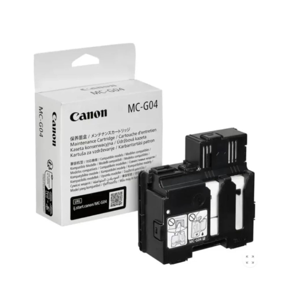 Caja de mantenimiento Canon MC-G04, PIXMA G3170, G2170, negro